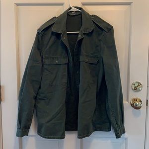 brandy melville alice military oversized jacket.